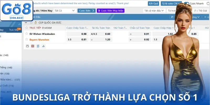 Lý do khiến Bundesliga luôn giữ sức hút với cộng đồng cược thủ