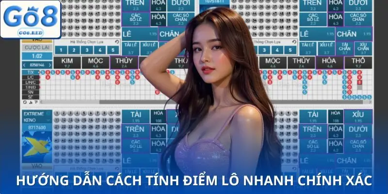 4 bước để tính điểm lô